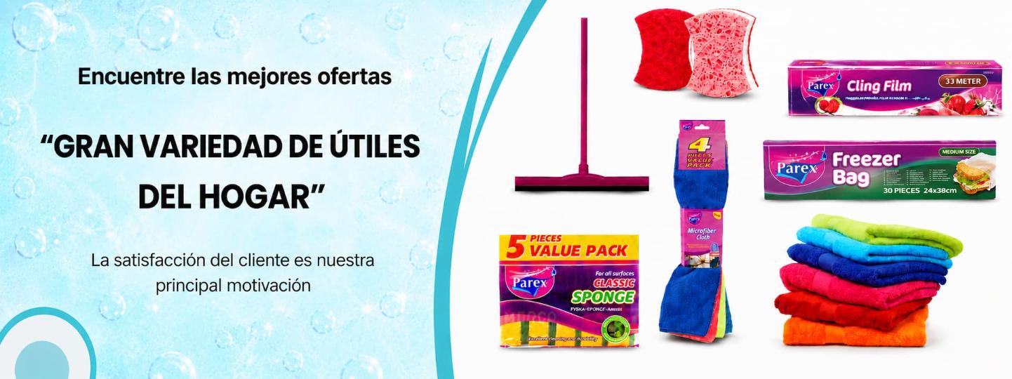Útiles del hogar disponibles