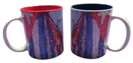 TAZA DE 11 OZ(AZUL Y ROJO)MM11Z01