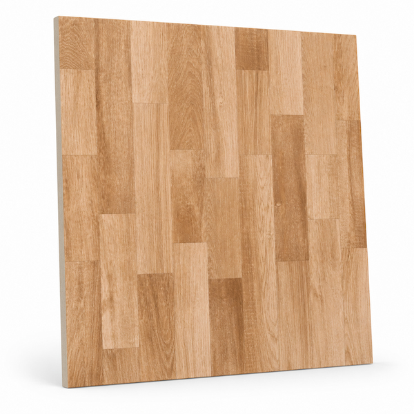 CERAMICA PASTA ROJA CON BRILLO (MADERATO) 43 X 43 CM