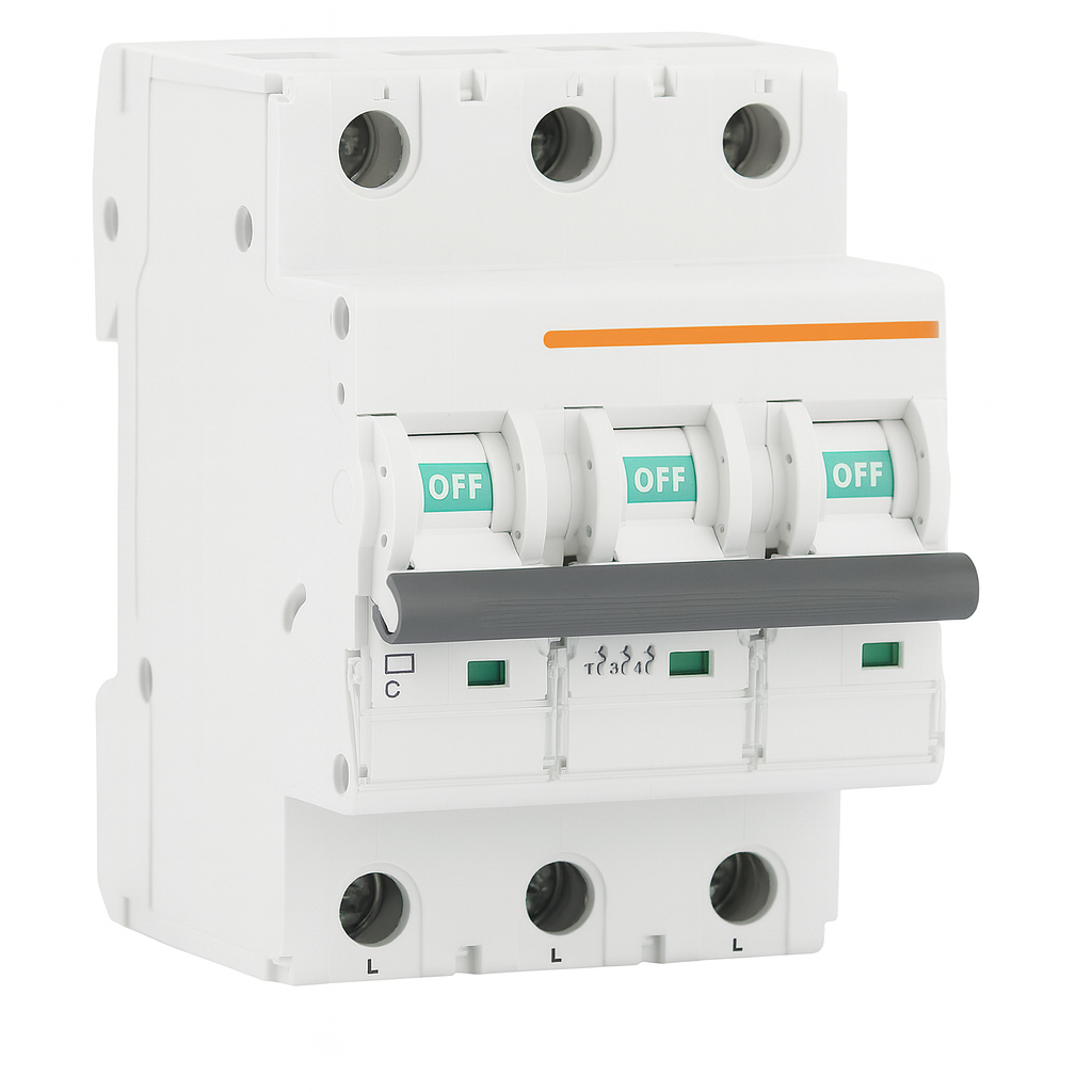 BREKER Modelo: JMT M63M Modelo C 6Ka corriente alterna 3P: 63A CE
