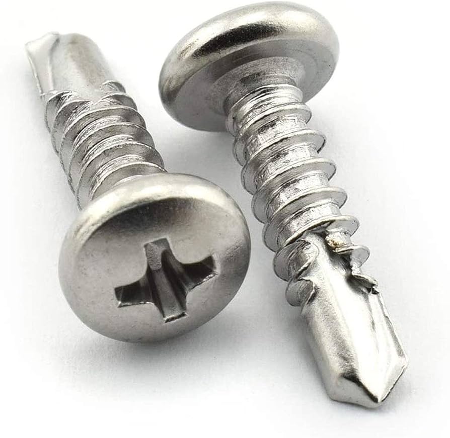 TORNILLO DE CABEZA REDONDA CON COLA DE TALADRO 4,2X19