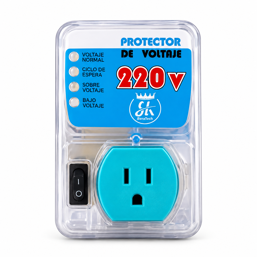 PROTECTOR DE VOLTAJE MODELO BX-V010-220V 20 A