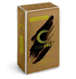 CEMENTO COLA COLCRET CAPA GRUESA 25 KG MORTERO