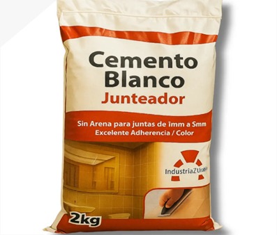 CEMENTO MORTERO PARA JUNTAS 2KG